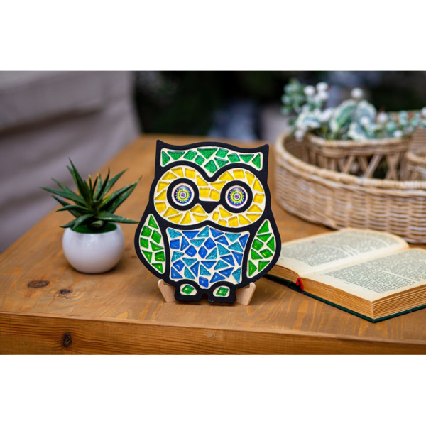 Дитячий набір для творчості кришталева мозаїка "Сова" MA2004 (MA2004)