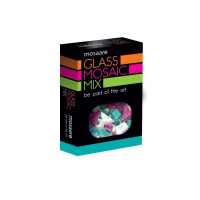 Дитячий набір для творчості "Мозаїчний мікс" MA5004 білий, бірюзовий, фіолетовий з глітером (MA5004)