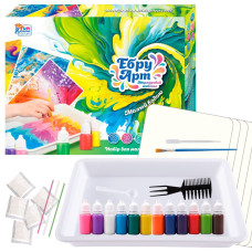 Дитячий набір для творчості "Ебру" 87752, 12 пігментів (87752)