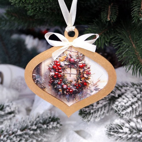 Творчий набір для створення 3-х ялинкових прикрас "Cozy Winter" FDCKW-054 (FDCKW-054)