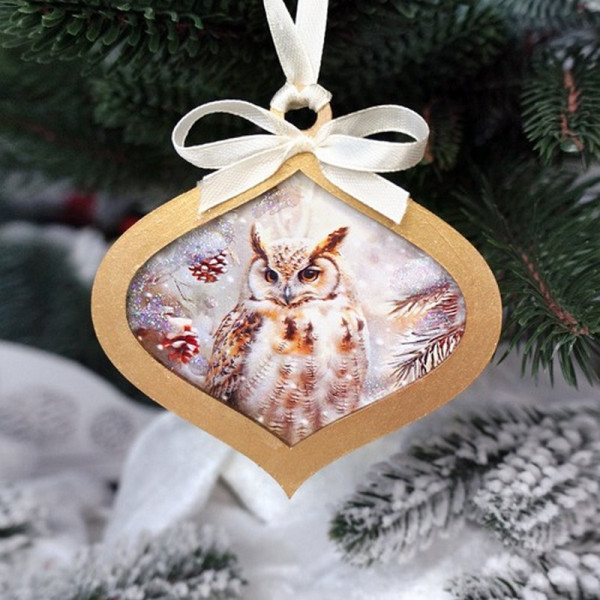 Творчий набір для створення 3-х ялинкових прикрас "Cozy Winter" FDCKW-054 (FDCKW-054)