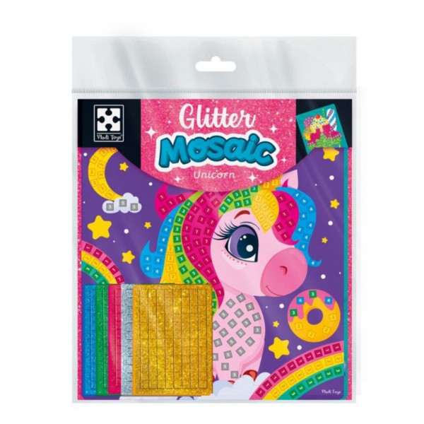 Набір для творчості зі блискучою мозаїкою "Єдиноріг та морозиво" VT4511-12 (VT4511-12)