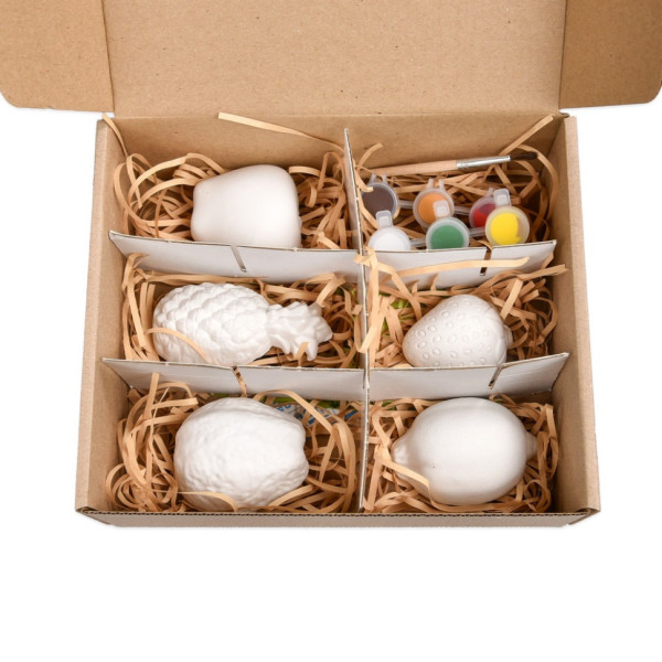 Набор для творчества Гипсовые раскраски: раскрась фрукты 30989(30989)