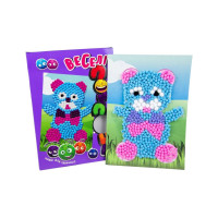 Набор для творчества "Медвежонок" Strateg 30997 веселые помпоны(30997)