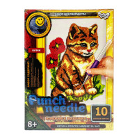 Набір для творчості "Punch Needle: Котик" PN-01-07 килимова вишивка (PN-01-07)