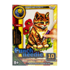 Набір для творчості "Punch Needle: Котик" PN-01-07 килимова вишивка (PN-01-07)
