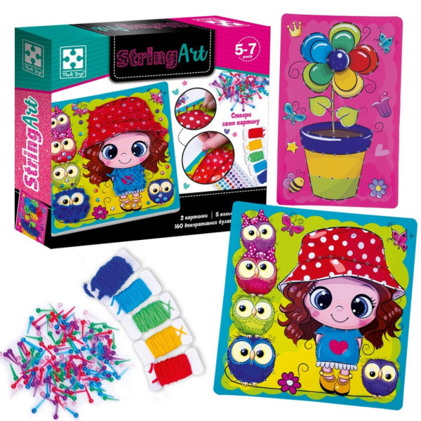 Детский набор для творчества "Солнечная прогулка" VT4501-20, 160 декоративных булавок(VT4501-20)