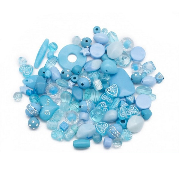 Декоративні намистинки для творчості Бомбей Dom Busin УТ100014228 в упаковці 92 шт (УТ100014228)