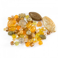 Декоративні намистинки для творчості Бомбей Dom Busin УТ100014223 в упаковці 135 шт (УТ100014223)