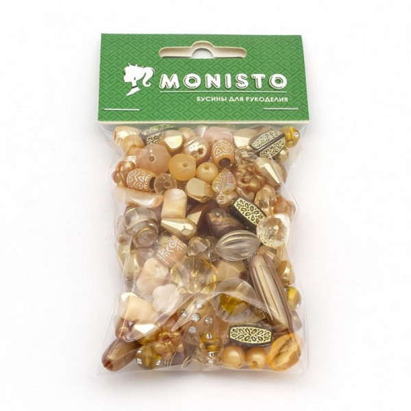 Декоративные бусинки для творчества Бомбей Dom Busin УТ100014223 в упаковке 135 шт (УТ100014223)
