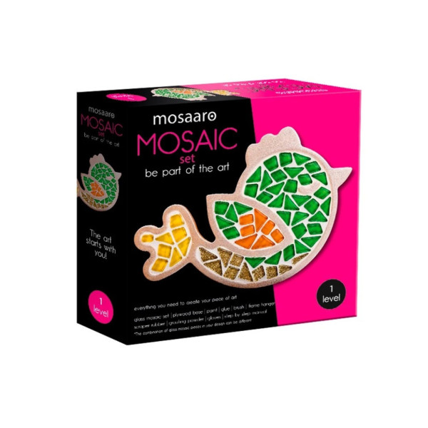 Дитячий набір для творчості кришталева мозаїка "Птах" MA1005 (MA1005)