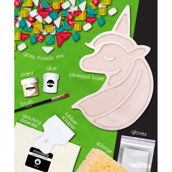 Детский набор для творчества хрустальная мозаика "Единорог" MA2002(MA2002)