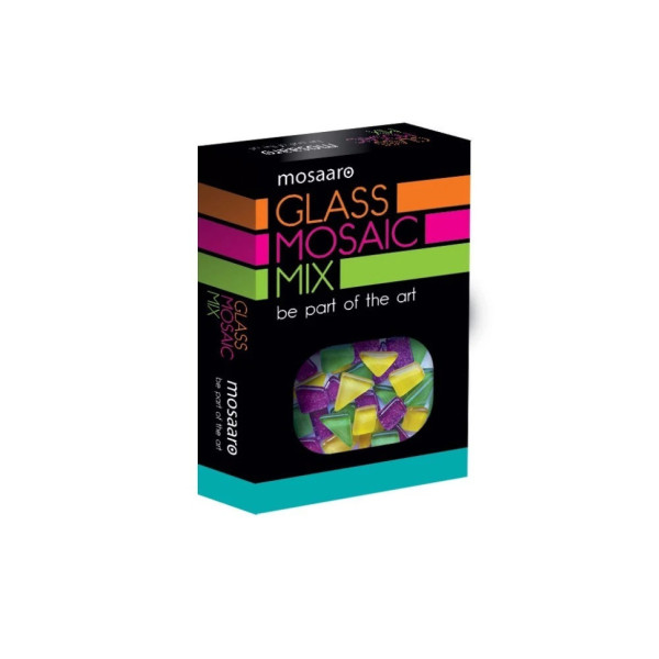 Дитячий набір для творчості "Мозаїчний мікс" MA5002 зелений, жовтий, фіолетовий з глітером (MA5002)