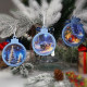 Творчий набір для створення 3-х ялинкових прикрас "Fairytale Christmas" FDCKW-051 (FDCKW-051)