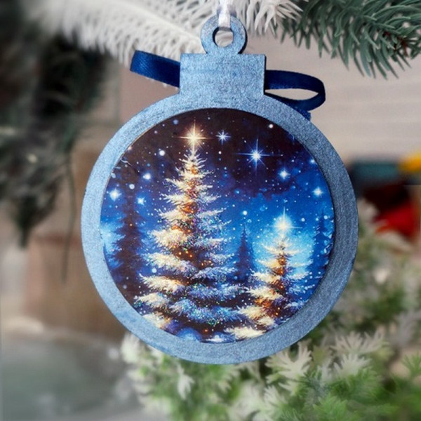 Творчий набір для створення 3-х ялинкових прикрас "Fairytale Christmas" FDCKW-051 (FDCKW-051)