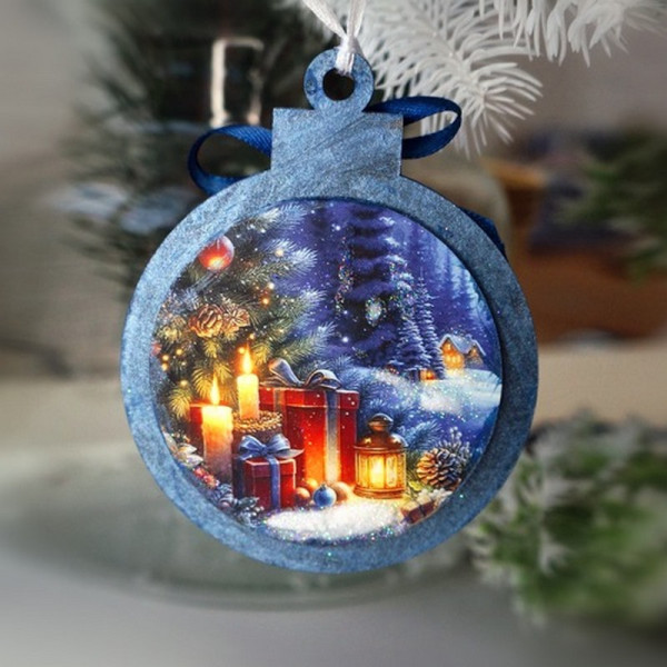 Творчий набір для створення 3-х ялинкових прикрас "Fairytale Christmas" FDCKW-051 (FDCKW-051)