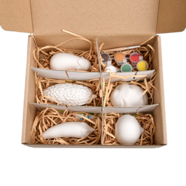 Набор для творчества Гипсовые раскраски: раскрась овощи 31000(31000ST)