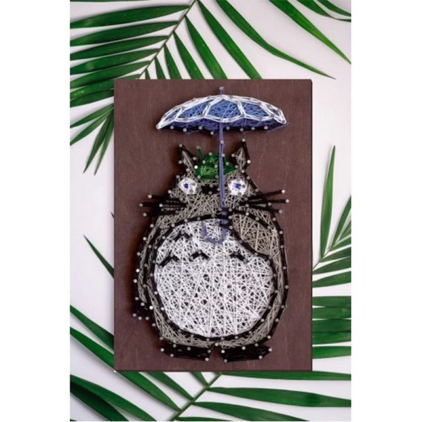 Набір стрінг-арт "Тоторо" ABC-025 дерев'яна основа (ABC-025)