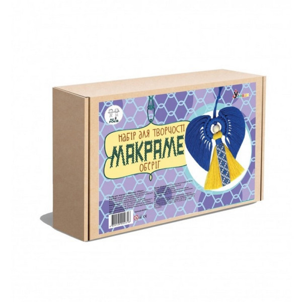 Набор детского творчества Макраме "Оберег" М-003 (М-003)
