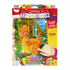 Креативное творчество "Блестящая мозаика: Dinosaurs" БМ-02-01, 20.6х26 см(БМ-02-01)