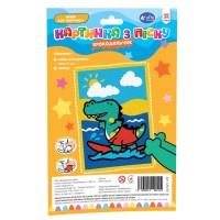 Картинка з піску Крокодильчик 129210