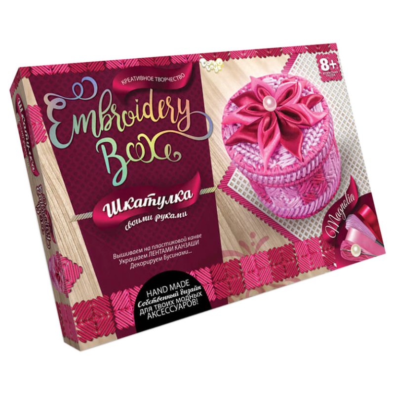 Комплект для створення шкатулки "Шкатулка. Embroidery Box" 6592DT