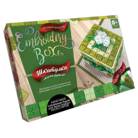 Комплект для создания шкатулки "Шкатулка. Embroidery Box" EMB-01