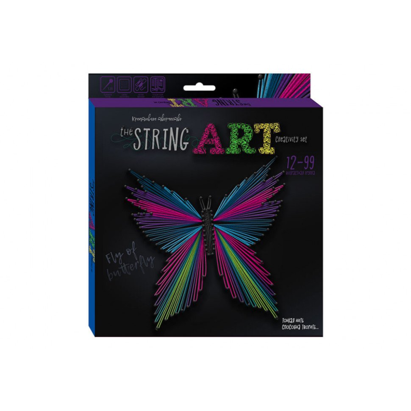 Набір креативної творчості "The STRING ART" STRA-01 рос. мовою