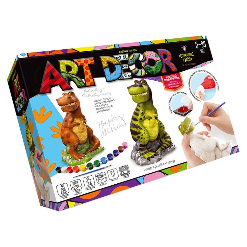 Креативна творчість "ART DECOR" ARTD-01-01U фігурка з гіпсу
