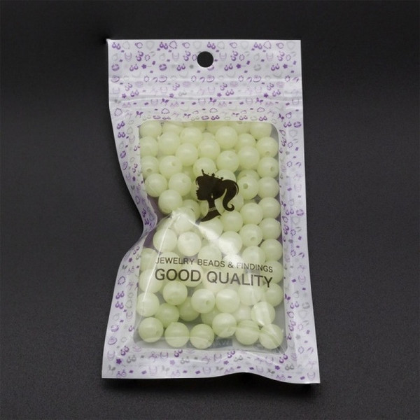 Декоративные бусинки для творчества Флуоресцентные Dom Busin УТ100014159 в упаковке 85 шт(УТ100014159)