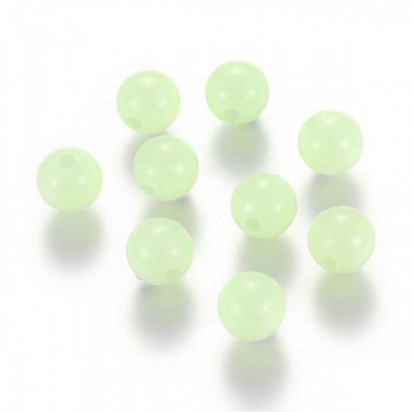 Декоративные бусинки для творчества Флуоресцентные Dom Busin УТ100014159 в упаковке 85 шт(УТ100014159)