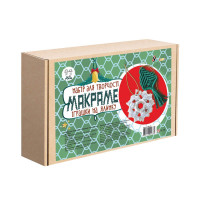 Набор для творчества Макраме "Игрушки на елку" Умняшка М-005 набор для 2 игрушек                                                (М-005)