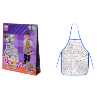 Дитячий набір для творчості "Drawing Apron" Z185-10H, фломастери змиваються водою (Z185-10H)