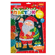 Набір для творчості мозаїка з паєток "Санта" НТ-37-04  (НТ-37-04)