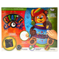 Набор для творчества "Creative clock: Медведь" СС-01-05 глиттер, часовой механизм(СС-01-05)