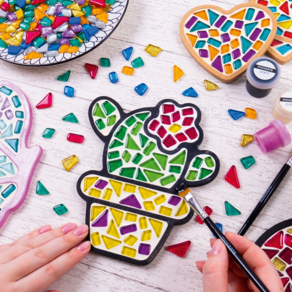 Дитячий набір для творчості кришталева мозаїка "Кактус" MA2006 (MA2006)