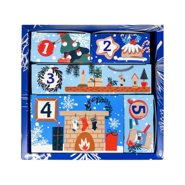 Дитячий набір для творчості розфарбовування гіпсової фігурки "Адвент календар" 31047 (31047)