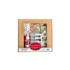 Набір для створення Різдвяних листівок "Cozy Christmas" FDGCK-040, 10х15 см, 5 шт (FDGCK-040)