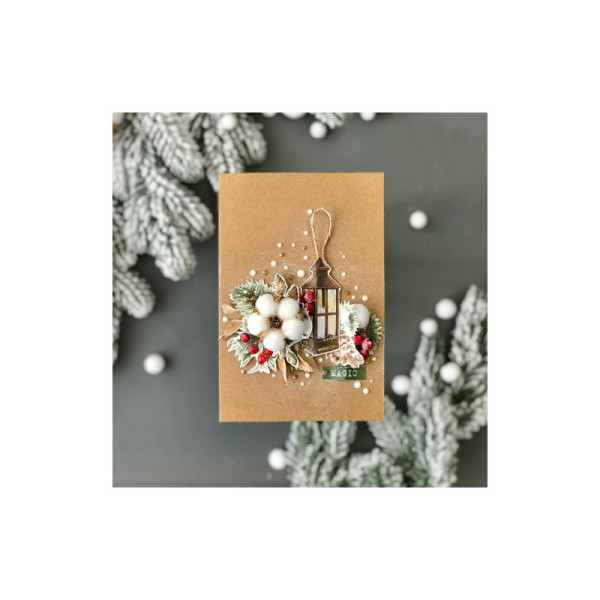 Набор для создания Рождественских открыток "Cozy Christmas" FDGCK-040, 10х15 см, 5 шт(FDGCK-040)