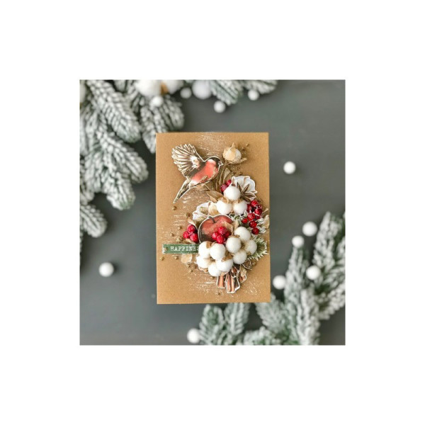 Набор для создания Рождественских открыток "Cozy Christmas" FDGCK-040, 10х15 см, 5 шт(FDGCK-040)