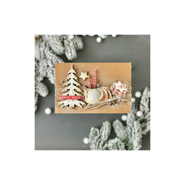 Набор для создания Рождественских открыток "Cozy Christmas" FDGCK-040, 10х15 см, 5 шт(FDGCK-040)