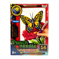 Набір для творчості "Punch Needle: Метелик" PN-01-08 килимова вишивка (PN-01-08)