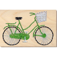 Набір стрінг-арт "Велосипед" ABC-011 дерев'яна основа (ABC-011)