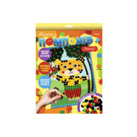 Набір для творчості мозаїка з помпонів "Леопард" НТ-35-3 (НТ-35-3)