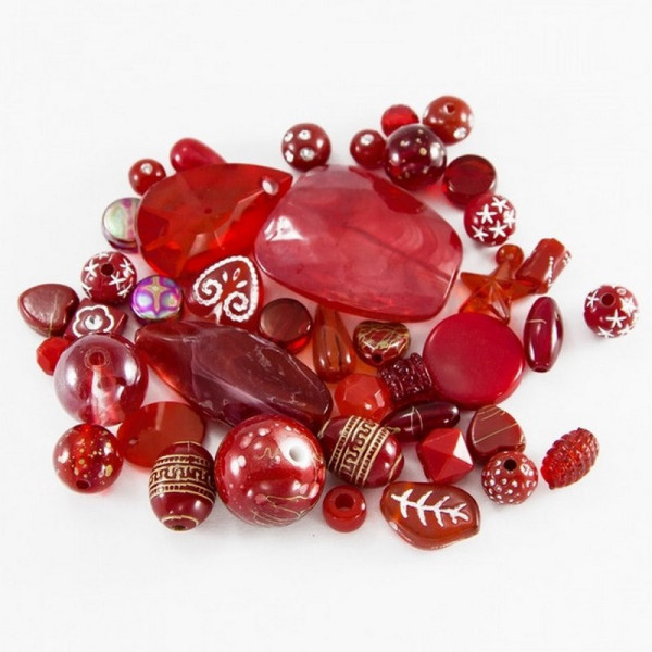 Декоративные бусинки для творчества Бомбей Dom Busin УТ100014229 в упаковке 86 шт(УТ100014229)