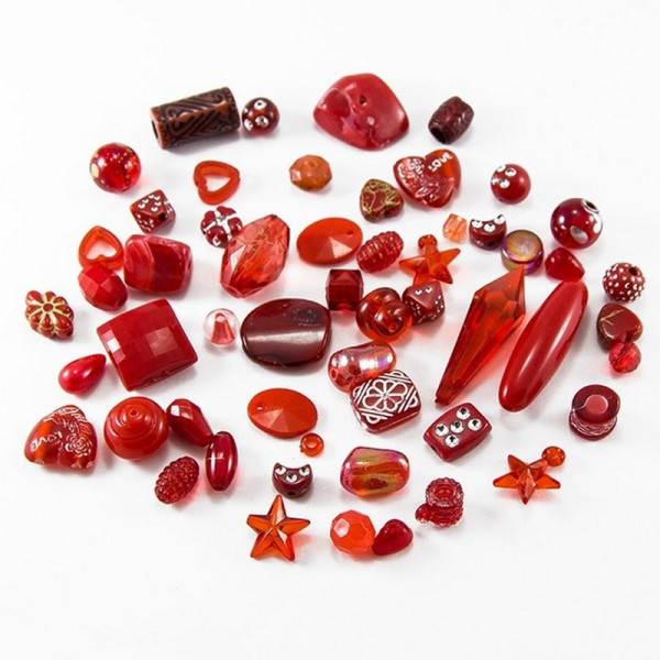 Декоративные бусинки для творчества Бомбей Dom Busin УТ100014229 в упаковке 86 шт(УТ100014229)