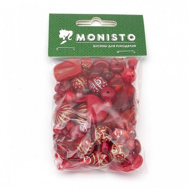 Декоративные бусинки для творчества Бомбей Dom Busin УТ100014229 в упаковке 86 шт(УТ100014229)