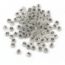Декоративные бусинки для творчества Буквы Dom Busin УТ100024898 в упаковке 170 шт(УТ100024898)