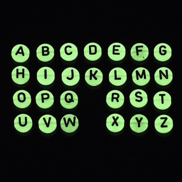 Декоративные бусинки для творчества Буквы Dom Busin УТ100024898 в упаковке 170 шт(УТ100024898)