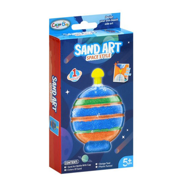 Набір для малювання піском "Місяць" 8938-9-3 колба, 3 кольори (8938-9-3)